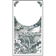 DECALQUAGE A L'EAU STYLE 'RR', ARGENT