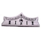 ECHELLE DE VIENNOISE EN PORCELAINE 56 x 22mm.