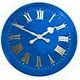 PENDULE DE TOURELLE BLEU CLAIR 1210mm
