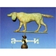 GIROUETTE EN CUIVRE, STYLE 'CHIEN'