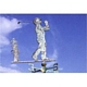 GIROUETTE EN CUIVRE, STYLE 'JOUEUR DE GOLF'