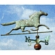 GIROUETTE EN CUIVRE, STYLE 'CHEVAL'