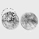 DECALQUAGES D'HEMISPHERES 86mm.