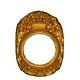 COURONNEMENTS DE CADRANS DE COMTOISE 230mm. BOUQUET FLORAL ANTIQUE