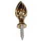 FLEURON EN LAITON 38 x 12mm. TORCHE